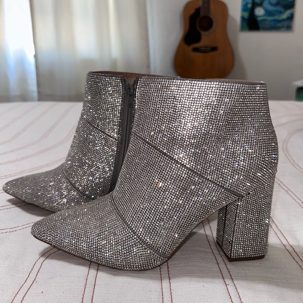 Steve Madden Rhinestone Booties